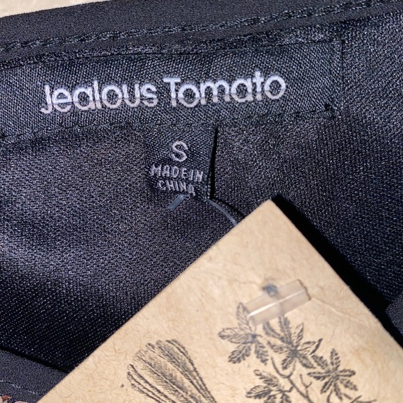 SALE-NWT Jealous Tomato Elegant Black Gold Sequin Embroidered Midi Skirt - Picture 7 of 15